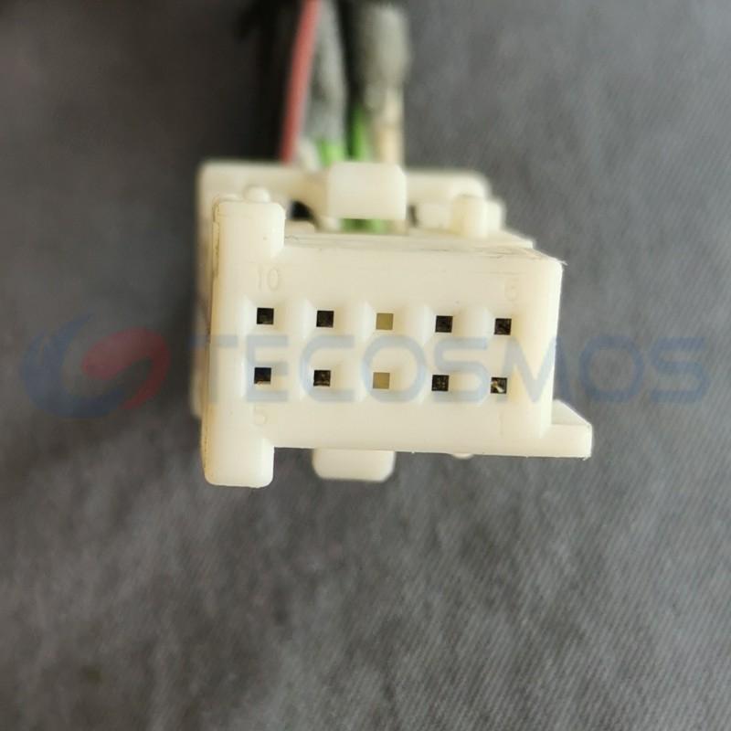 Car Connector For BMW 1383842 White 10 Pins CT10-0026M-3