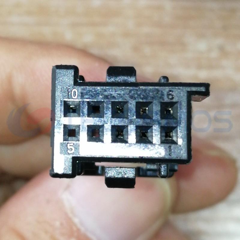 Car Connector For BMW plug 6909000 black 10 pin CT10-0026M-4