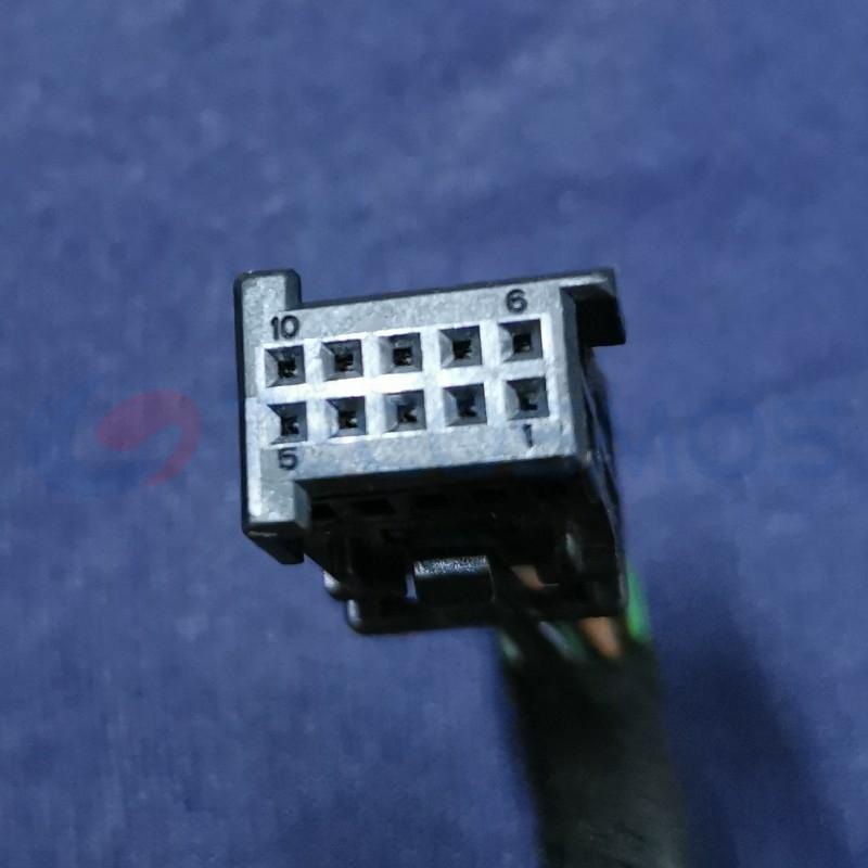 Car Connector For Mercedes A0005454890 0005459303 black with clip 10 pin CT10-0026M-6