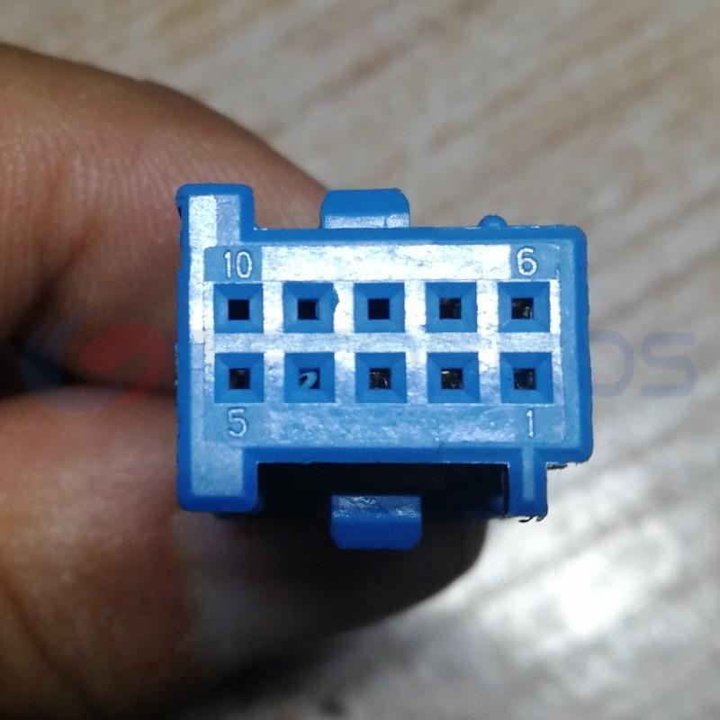 Car Connector For BMW blue plug 6909004 1355789-3 10 pin CT10-0026M-7