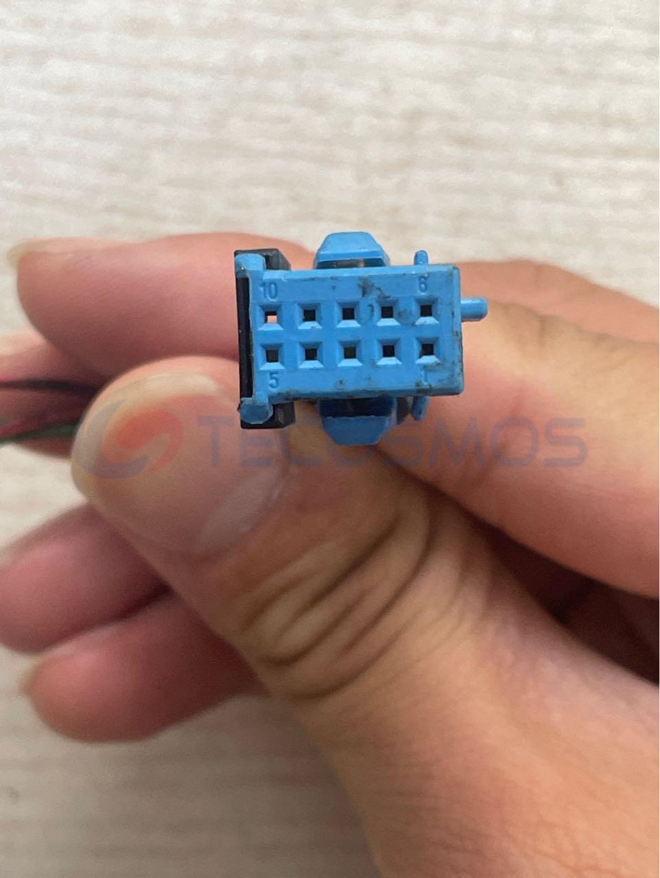 Car Connector For Mercedes Benz blue plug 0035450030 10 pin CT10-0026M-8