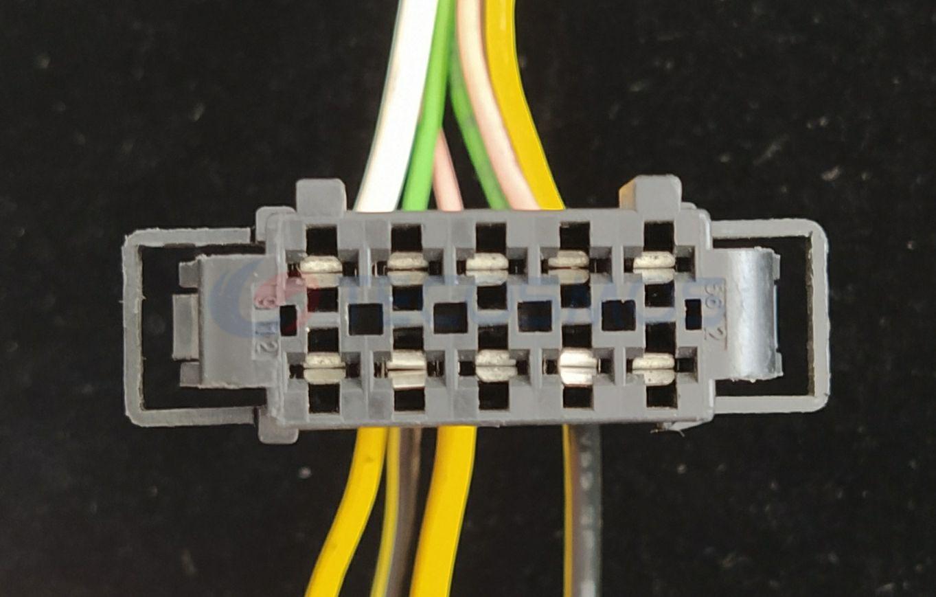 Car Connector For Volkswagen For audi headlight plug 1J0972725 large two braid 10 pin CT10-0051M-1