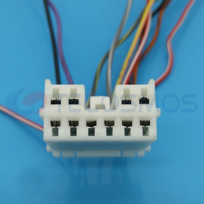 Car Connector For Nissan Fengjun auxiliary glass lifter switch plug 10 pin CT10-0071M