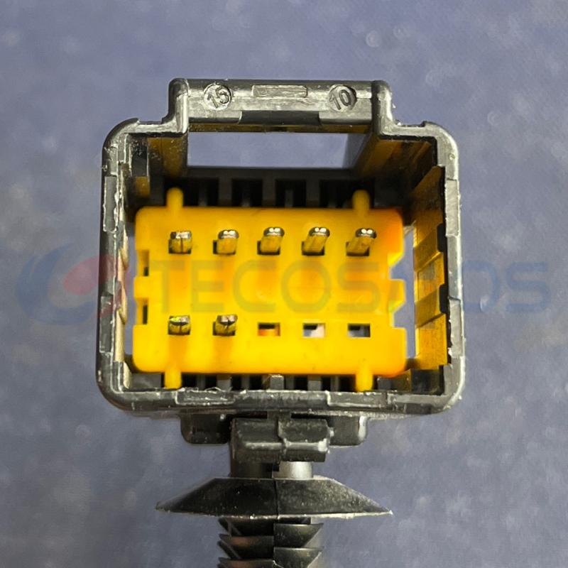 Car Connector For Peugeot black male plug 10 pins CT10-0106G