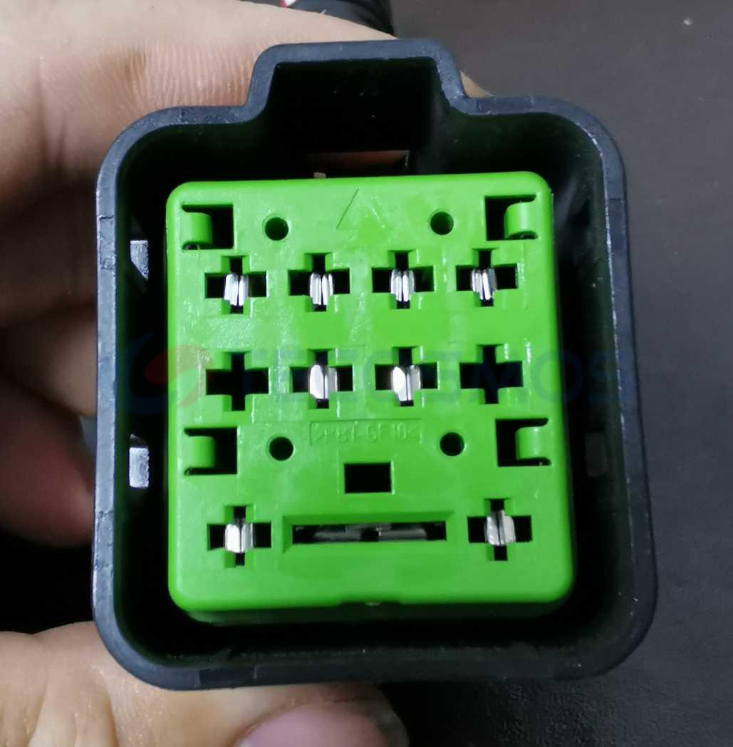 Car Connector For Green 11 Pins CT11-0018M-1
