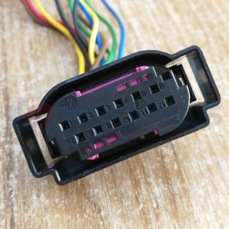 Car Connector For BMW reverse radar bus harness 4E0972713 12 pin CT12-0004M