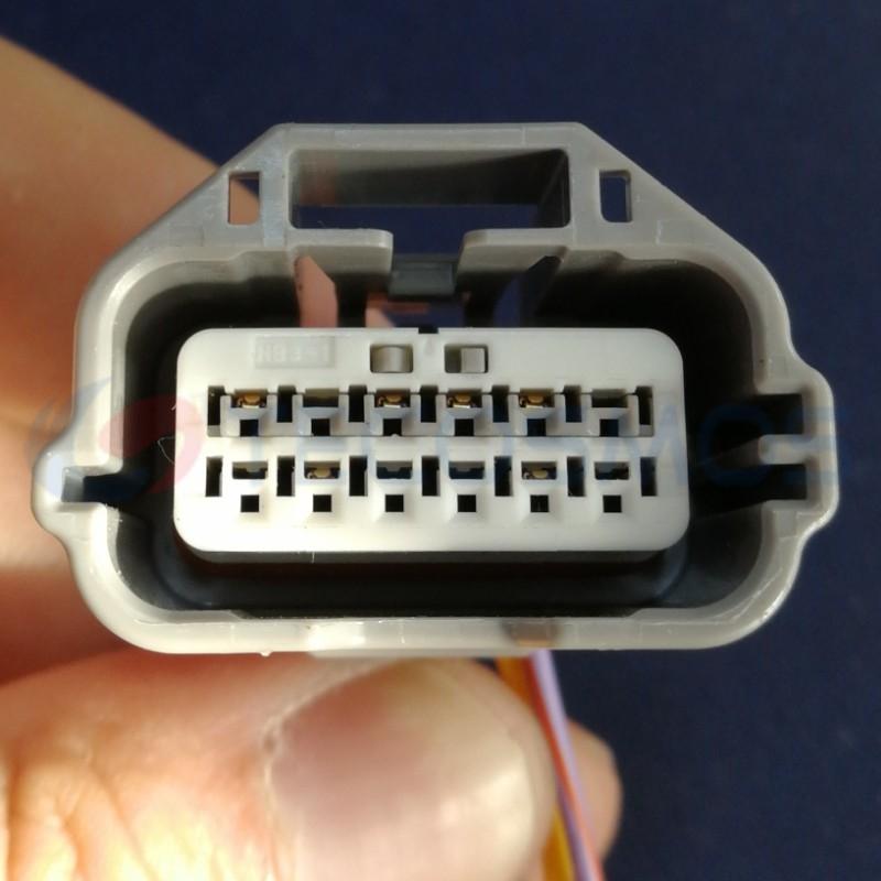 Car Connector For Nissan For land rover bumper radar bus harness plug 12 pin CT12-0006M-1