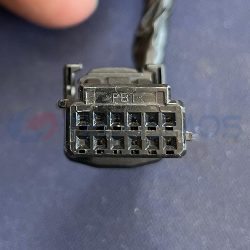 Car Connector For Black 12 Pins CT12-0009M-2