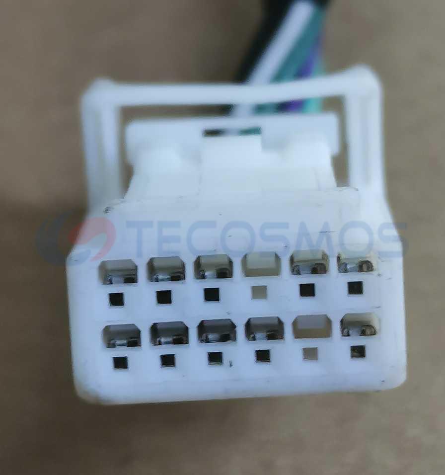 Car Connector For Toyota For honda plug 12 pin CT12-0009M-6