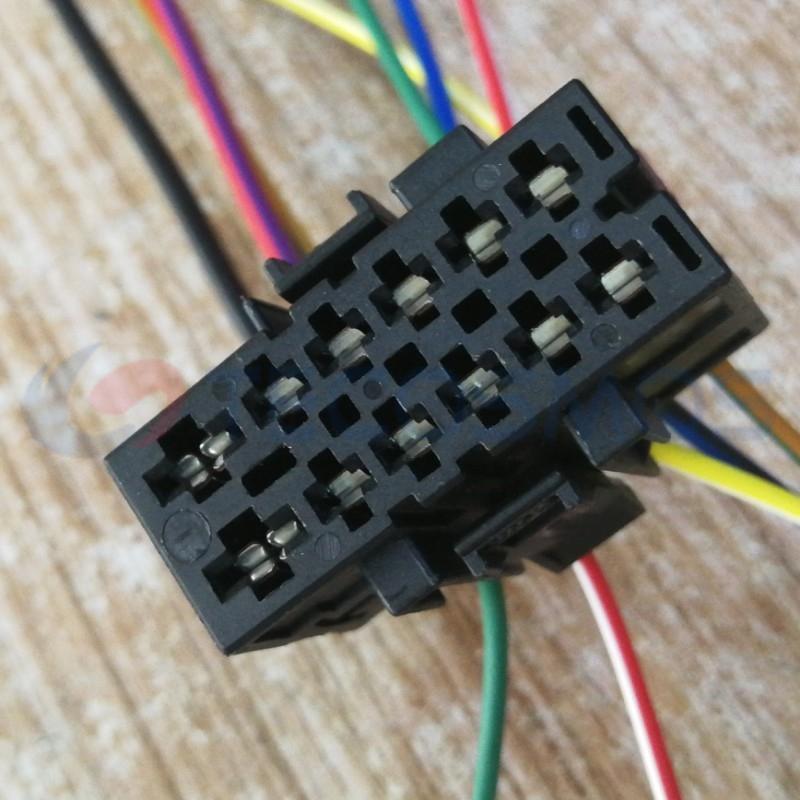 Car Connector For 4B0973721 For volkswagen For audi A6 body control module plug 12 pin CT12-0012M