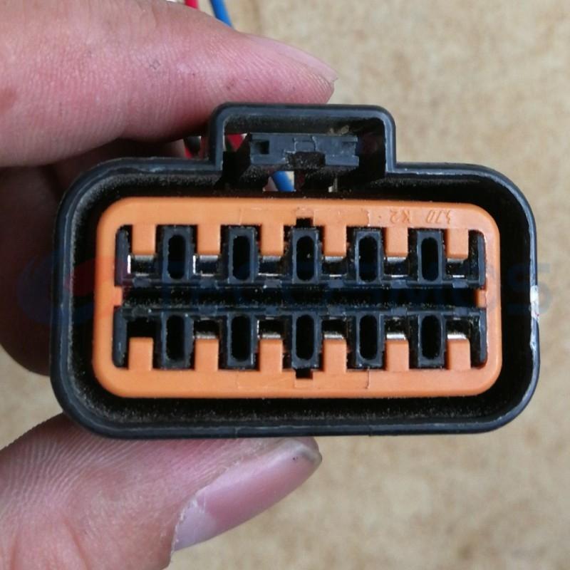 Car Connector For Headlight plug 12 pin CT12-0014M