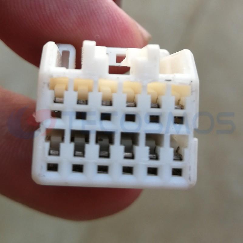 Car Connector For Kia reverse mirror plug Changan air conditioning panel 12 pin CT12-0016M