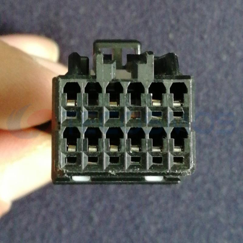 Car Connector For Plug For great wall Black Width 17 12 Pin CT12-0033M-2