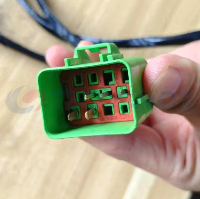 Car Connector For Ford ABS sensor plug For land rover For jaguar Green 12 pin CT12-0055G-1