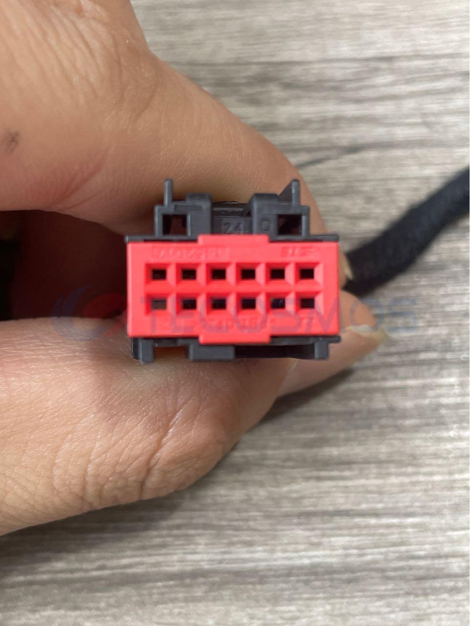 Car Connector For Ford reversing mirror plug For land rover gear lever plug 12 pin CT12-0060M-2