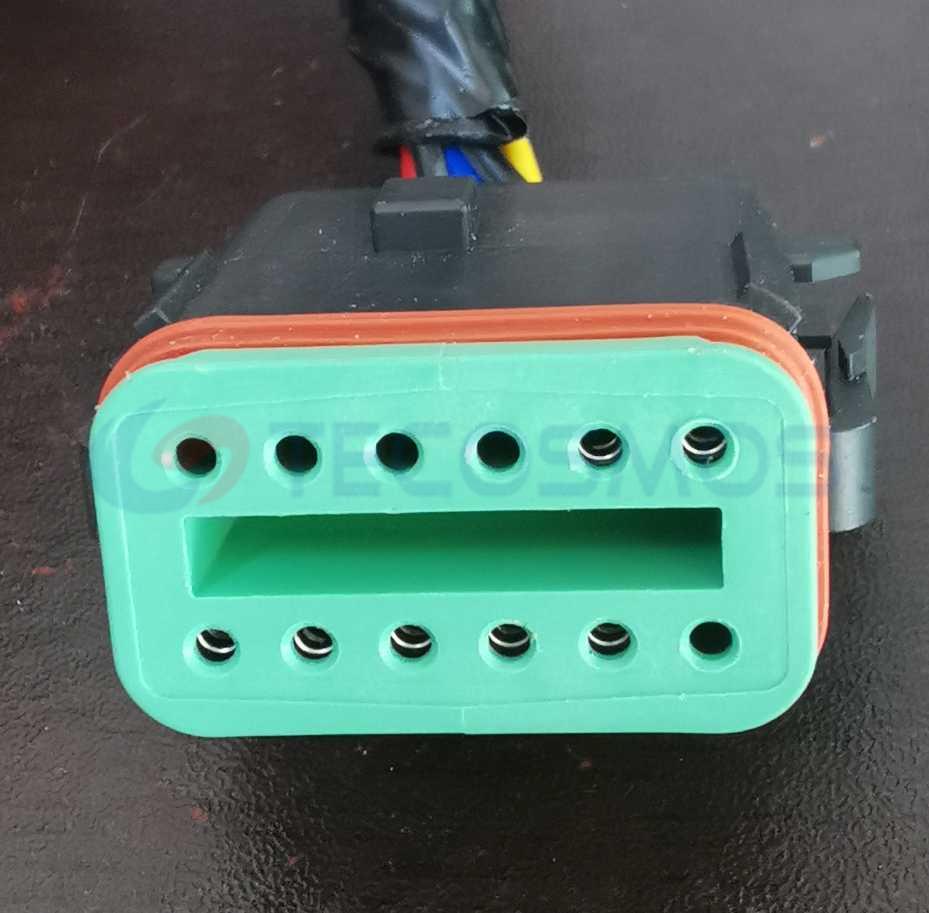 Car Connector For New energy motor high current plug 12 pin CT12-0096M-1