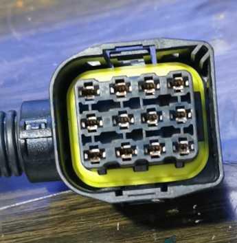 Car Connector For BMW 7578538-02 12 pin CT12-0114M