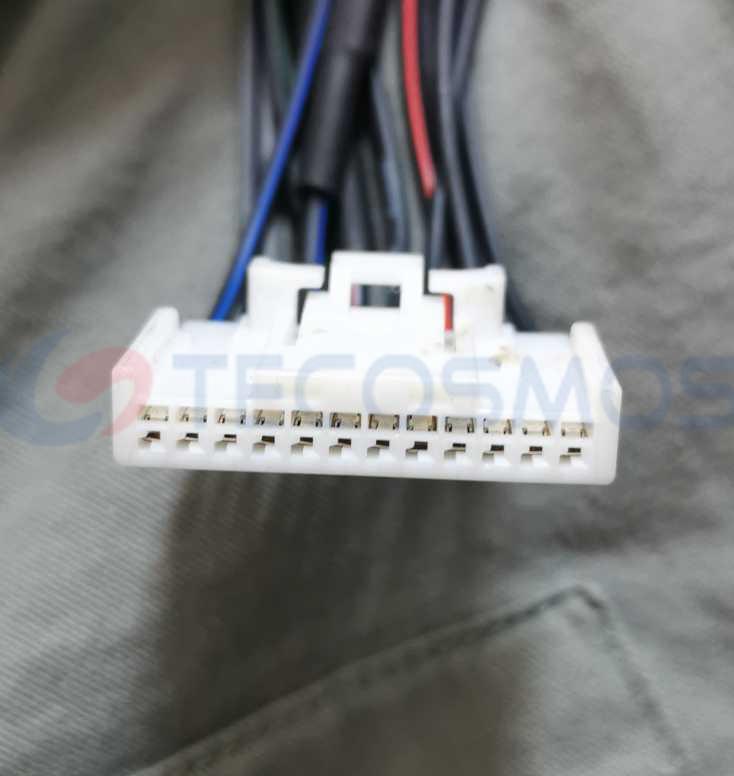Car Connector For 12 pin white plug CT12-0117M