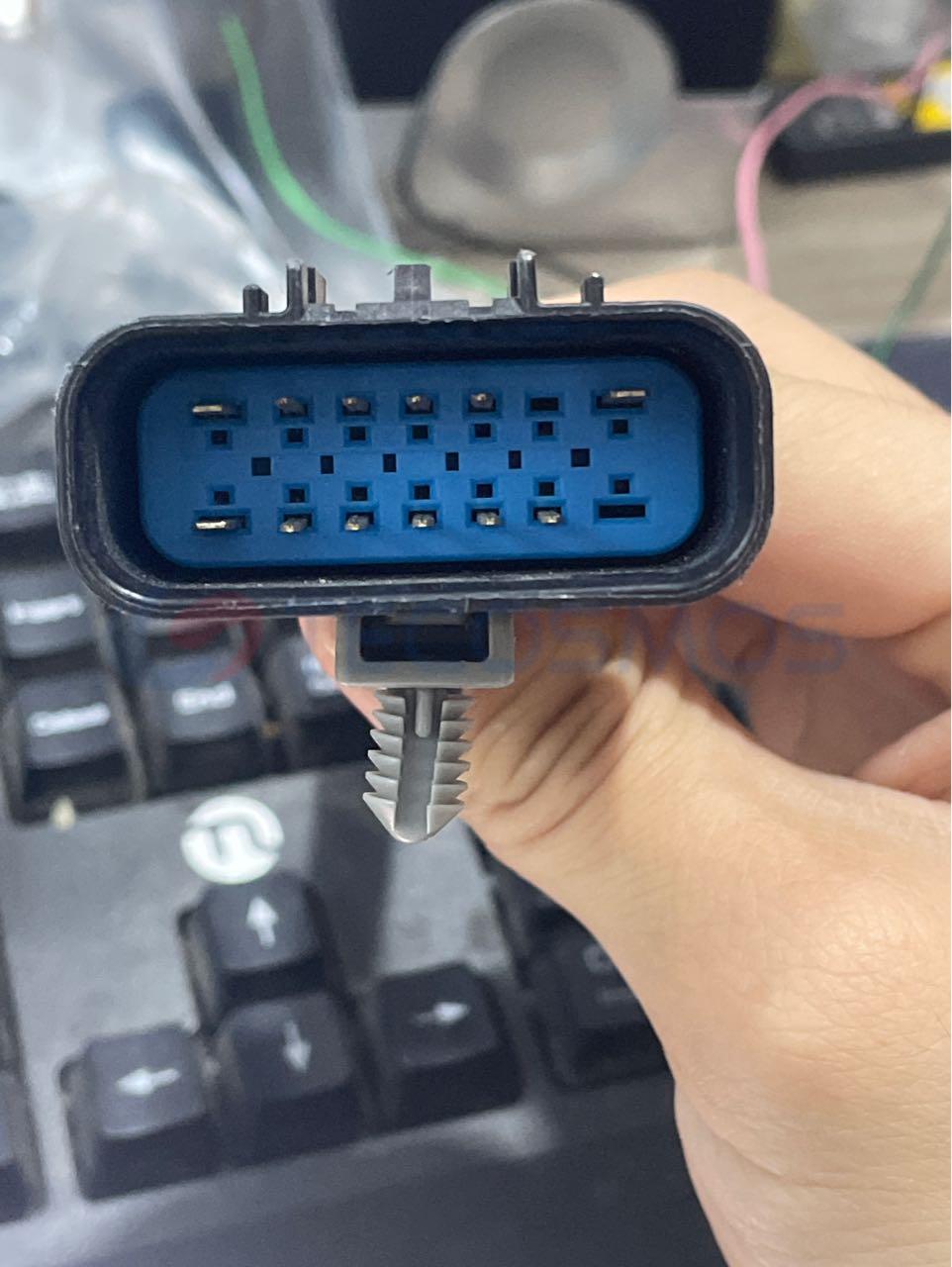 Car Connector For Blue plug 14 pin CT14-0053G