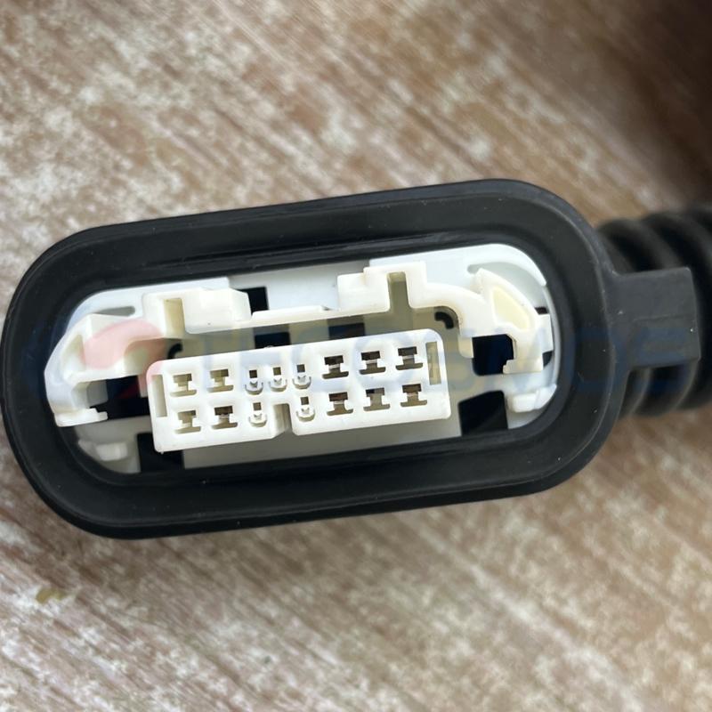 Car Connector For White For toyota Corolla door with 15 pins CT15-0016M