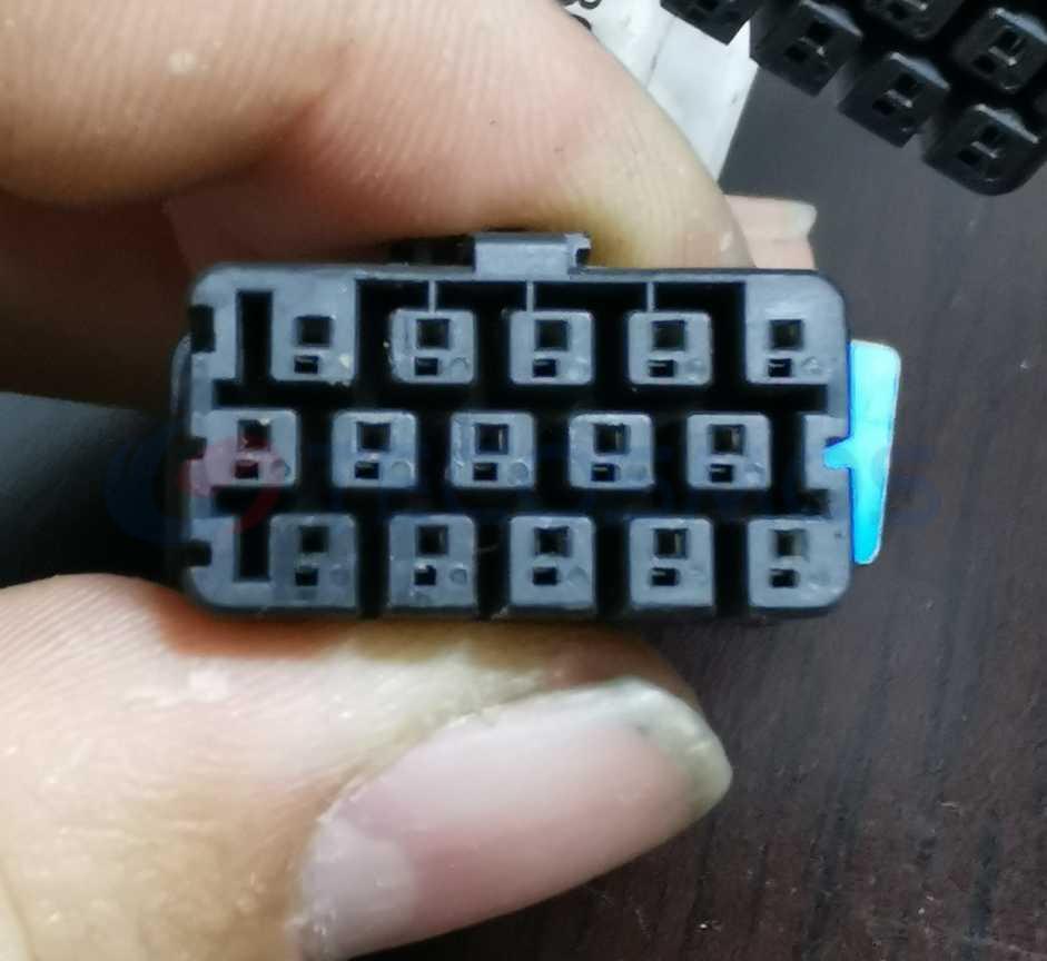 Car Connector For BYD battery pack harness large plug 40P 15 pin CT15-0017M