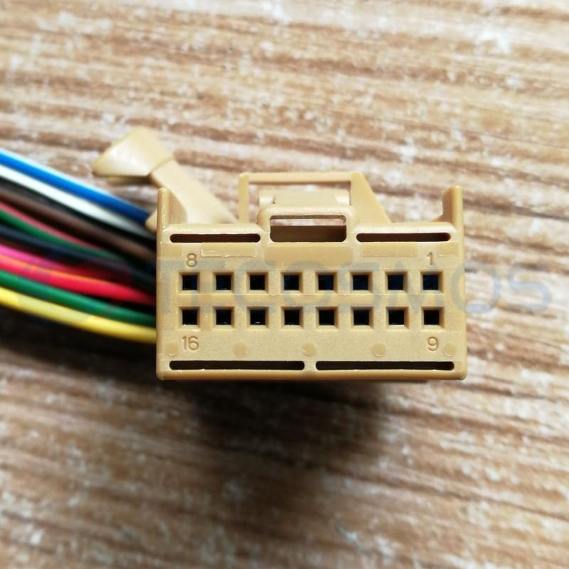Car Connector For Audi For volkswagen 8E0972416 Multimedia Switch 16 Pin CT16-0002M-1