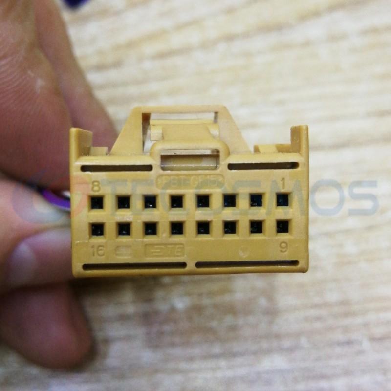 Car Connector For Audi For volkswagen 8E0972416A 16 pin CT16-0002M