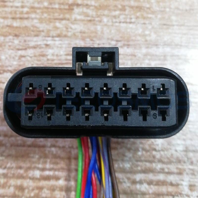 Car Connector For Mercedes Benz For bmw reverse radar plug 6832623 16 pin CT16-0004M-1