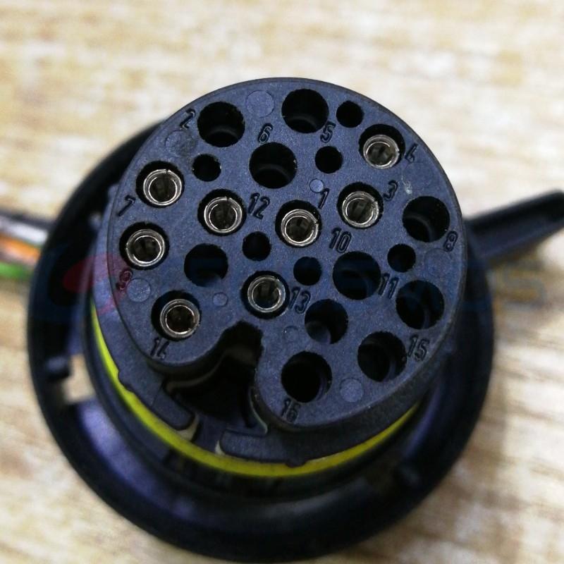 Car Connector For Audi Q5 OBK 8-speed transmission plug 16 pin CT16-0009M