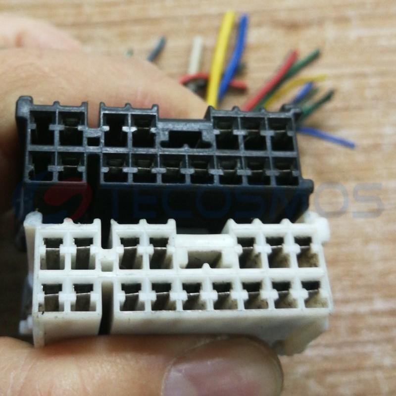 Car Connector For Southeast Lingyue glass lifter plug 16 pin CT16-0015M-1