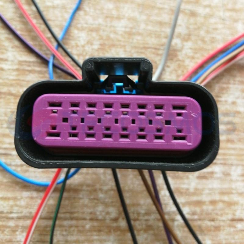 Car Connector For Southeast DX7 electronic handbrake plug 16 pin CT16-0020M-1