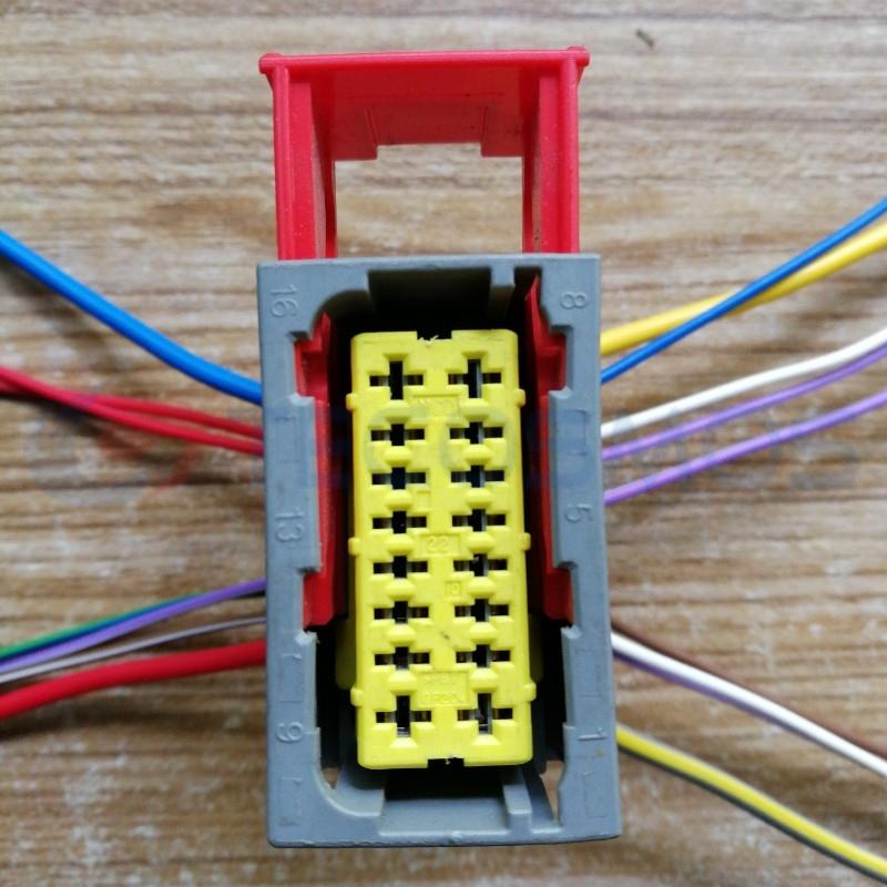Car Connector For Dongfeng For peugeot For citroen fuse box plug 16 pin CT16-0030M-2