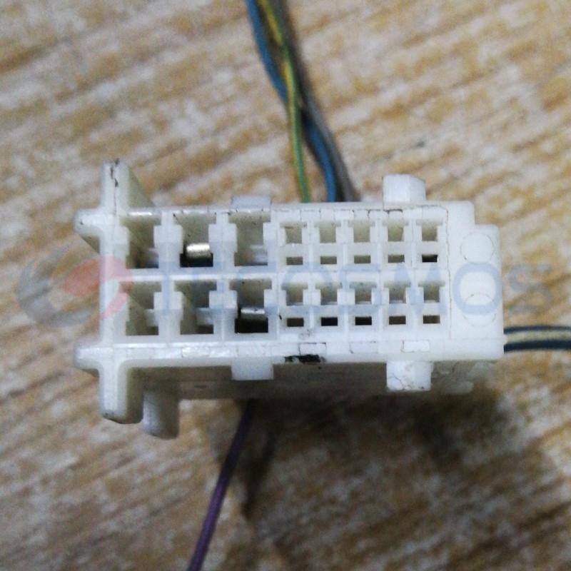 Car Connector For Toyota White 16 Pins CT16-0034M