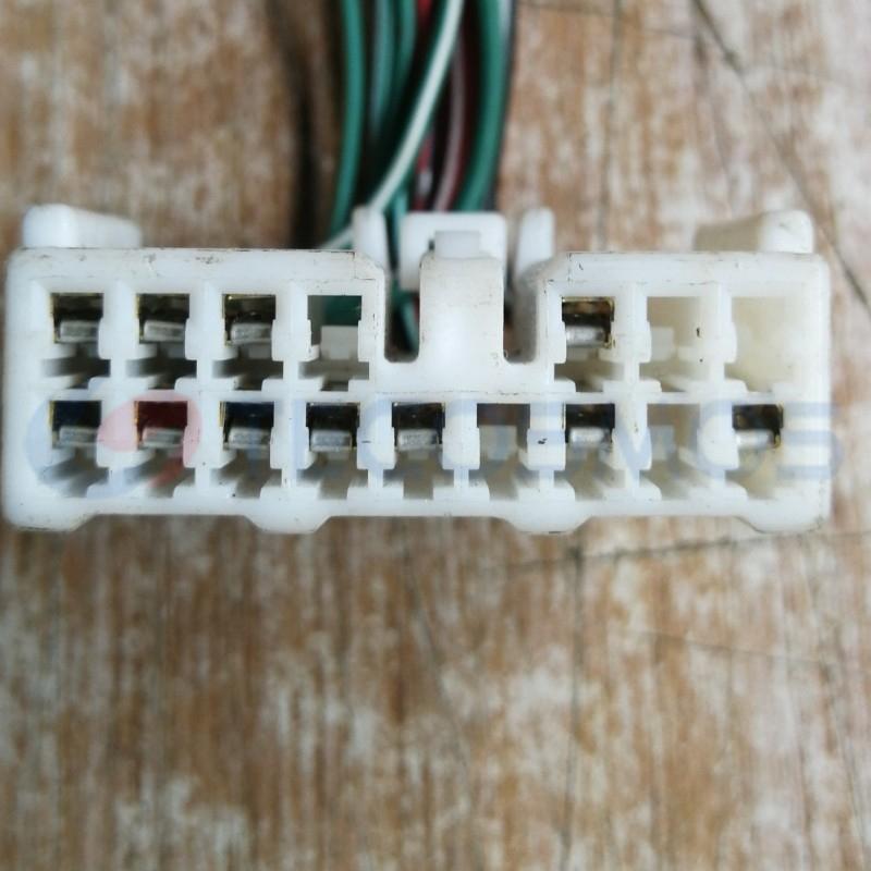 Car Connector For Toyota White 16 Pins CT16-0037M