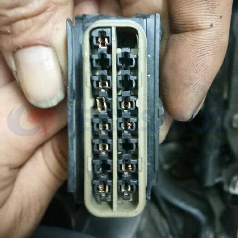 Car Connector For Mercedes S600 ignition computer board A2205401981 16 pin CT16-0051M