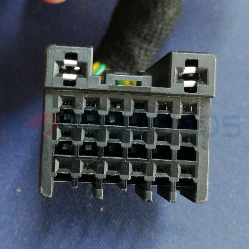 Car Connector For Black plug 16 pin CT16-0085M