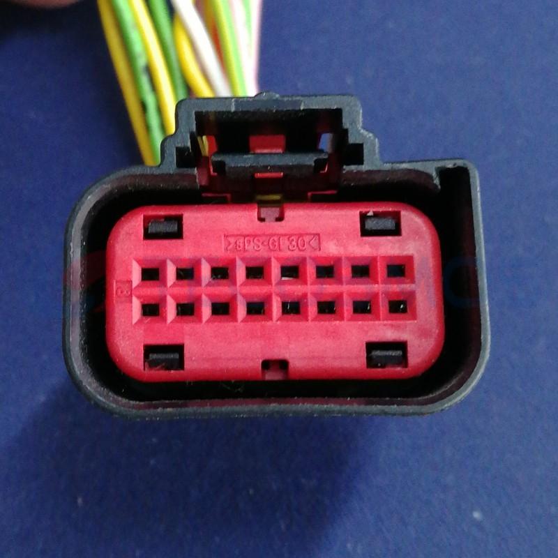 Car Connector For Black plug 16 pin CT16-0086M