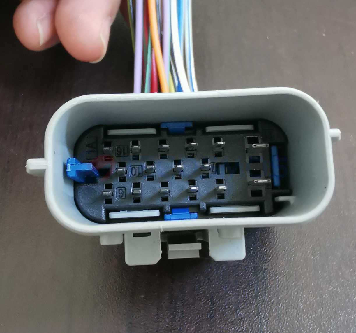 Car Connector For 16 pin plug CT16-0101G