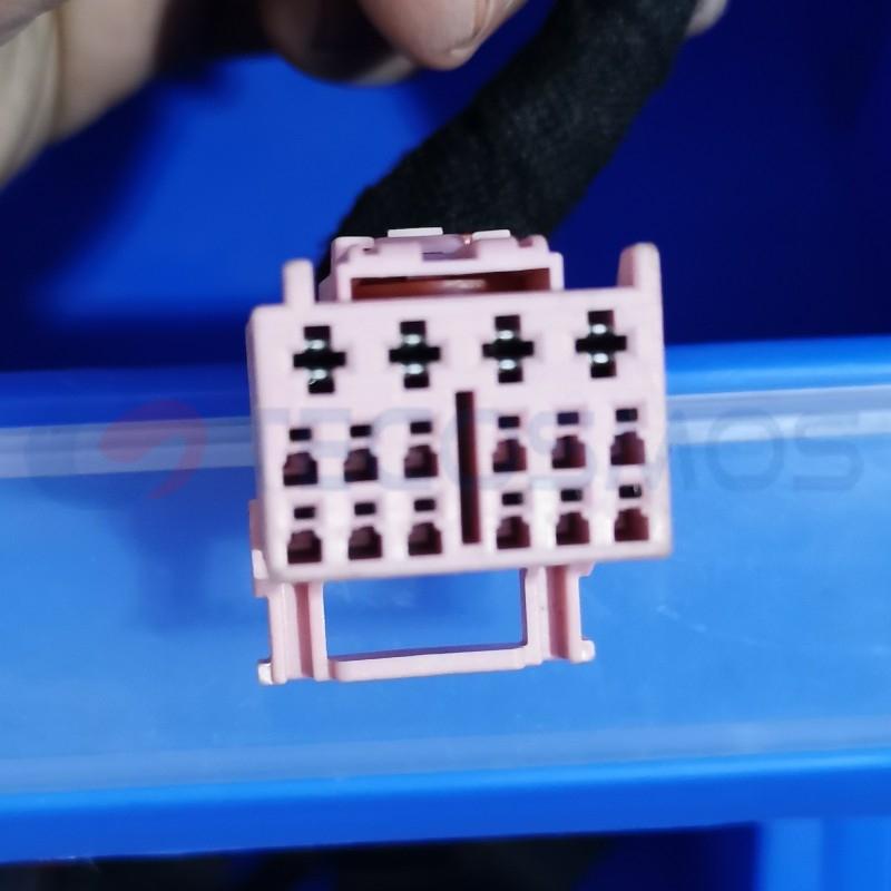 Car Connector For BMW Pink 16 Pins CT16-0103M-1