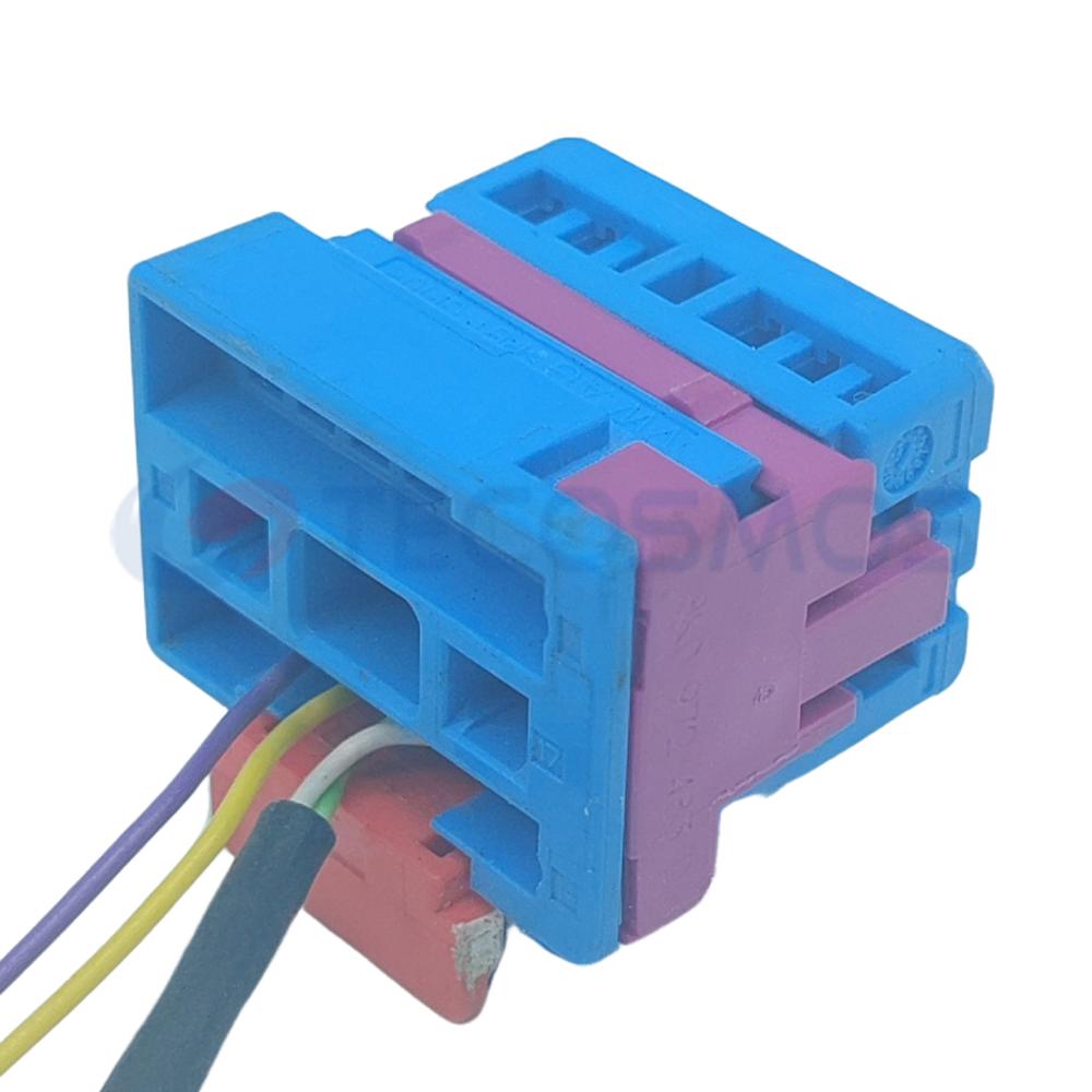 Car Connector For 4F0972483D Blue 17 Pins CT17-0003M-3