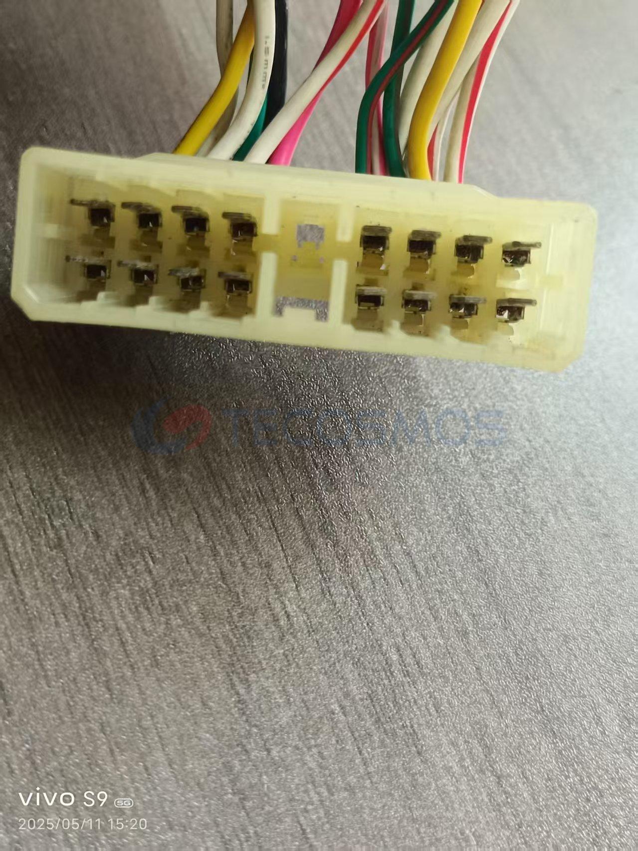 Car Connector For 17 pin white plug CT17-0009G