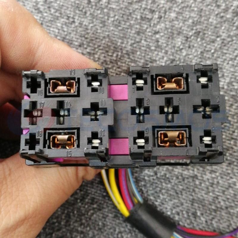 Car Connector For Volkswagen For audi 4A0937529 18 pin CT18-0043M