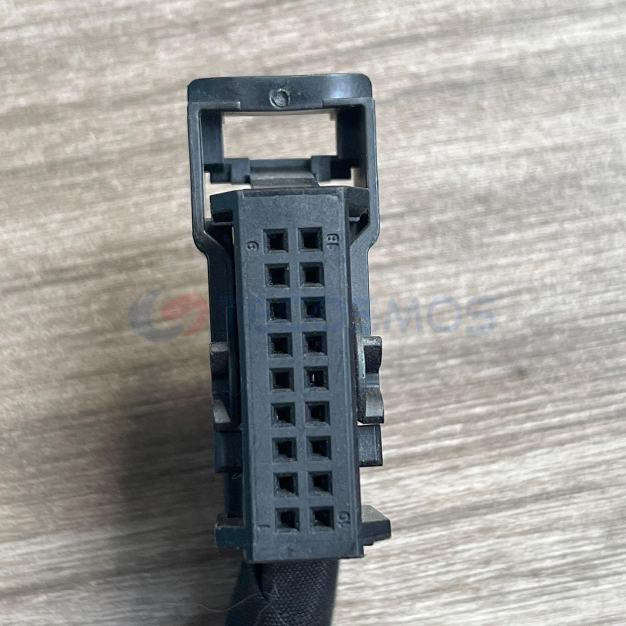 Car Connector For Plug black clip 18 pin CT18-0065M-1