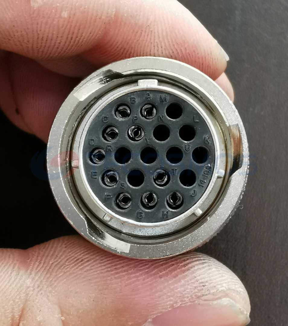 Car Connector For 19 pin new energy plug CT19-0007M