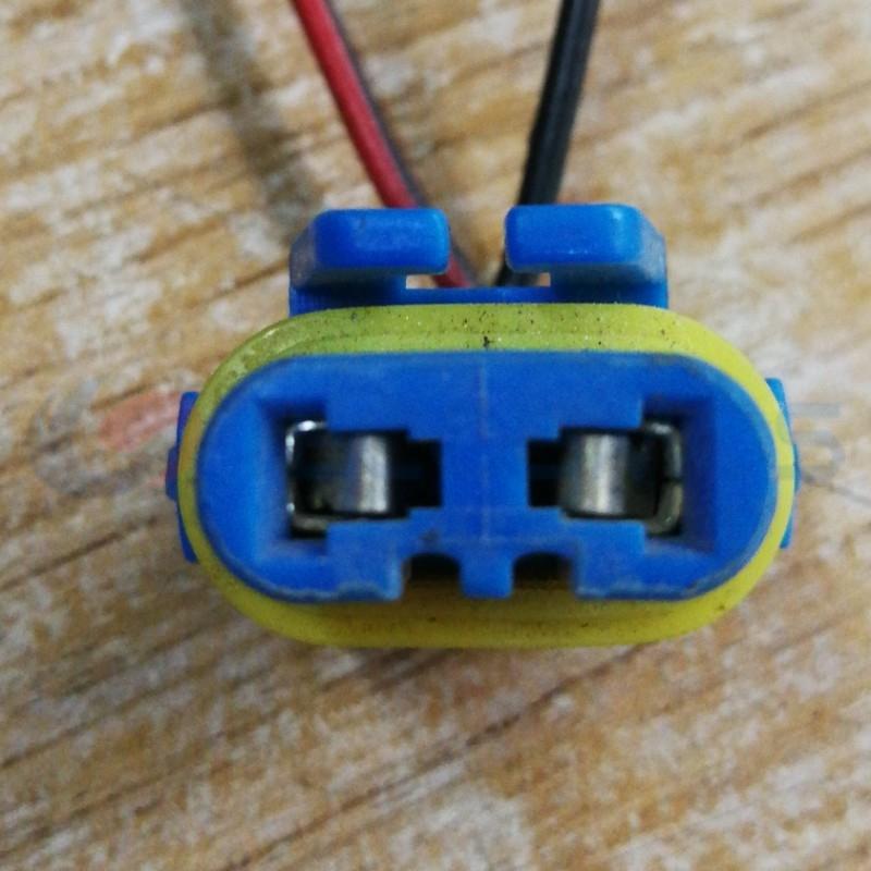 Car Connector For 9005 light plug blue style 2pin CT2-0006M-5