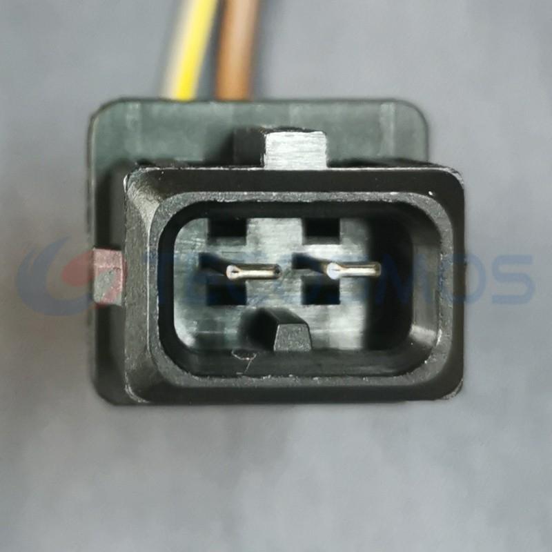 Car Connector For Public insertion with two large petals and two Pins CT2-0063G