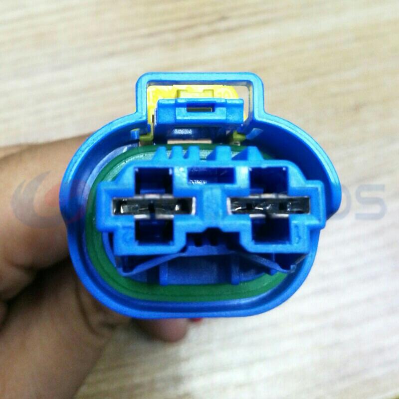 Car Connector For Peugeot Blue Shell Yellow Card 2pin CT2-0074M-3