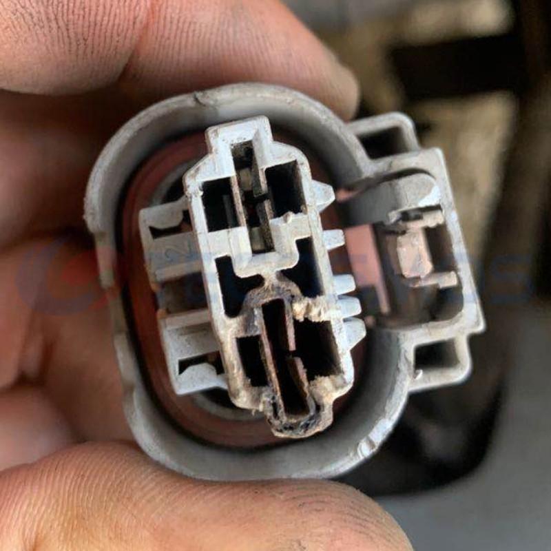 Car Connector For Peugeot gray shell brown card 2pin CT2-0074M-4