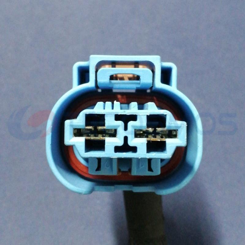 Car Connector For Peugeot Blue Shell Brown Card 2pin CT2-0074M-6