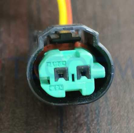Car Connector For Green 2 Pins CT2-0076M-15
